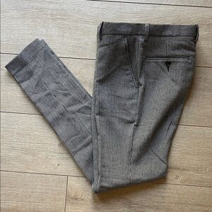 ASOS Men's Black and White Checkered Pants